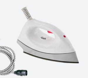 GAZZELLA SÜPER MİNİ EV ÜTÜSÜ - KOMBİNE FİŞLİ - INORCERA TABAN - KORDON VE SİLİKON HORTUM DAHİL - KOMBİNE FİŞLİ