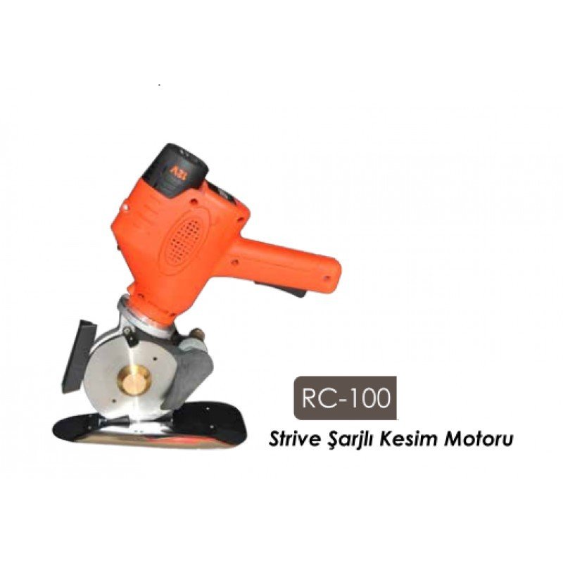 Strive Şarjlı Yuvarlak Kumaş Kesim Motoru