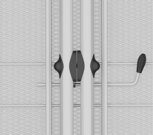 Ütü Masası - Mavi - 45X115 CM - Geniş Ütüleme Yüzeyi