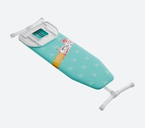 Elegance Ütü Masası - Turkuaz - 42X120 CM - Geniş Ütüleme Yüzeyi - Kol Aparatlı