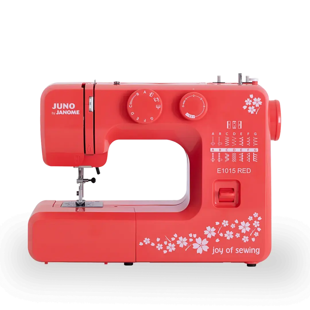 Janome E1015 Red Taşınabilir Dikiş Makinesi