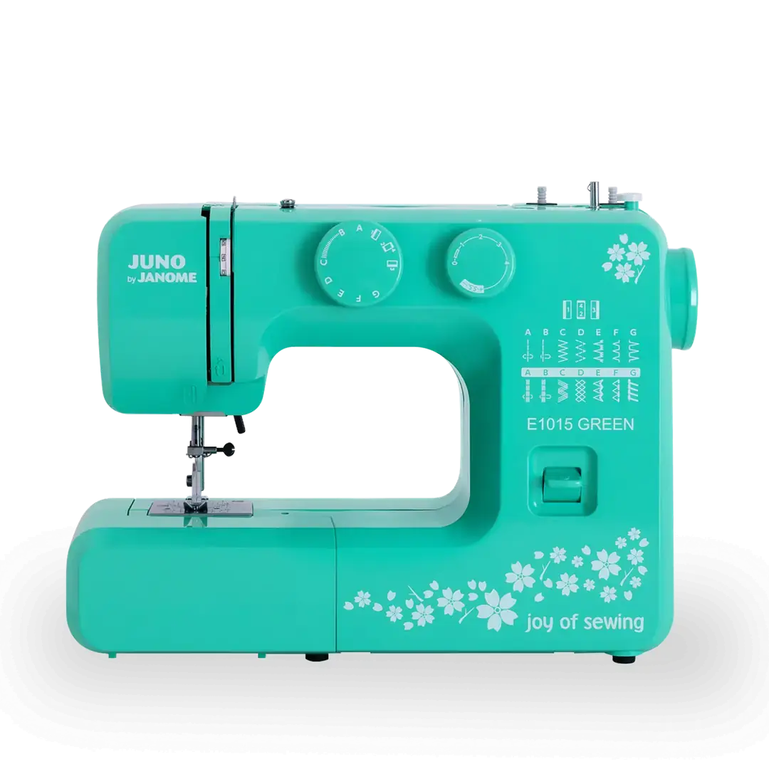 Janome E1015 Green Taşınabilir Dikiş Makinesi